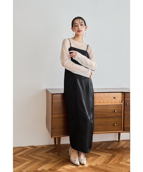 セール】タフタチュールベストセットドレス 3点セット ボレロ ブラウス