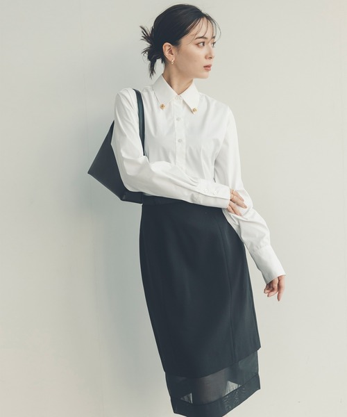 anuans（アニュアンス）の「ワンハンドルバッグ（ハンドバッグ・レディース・ブラック/ベージュ/ホワイト系その他・FREE）」の12枚目の写真