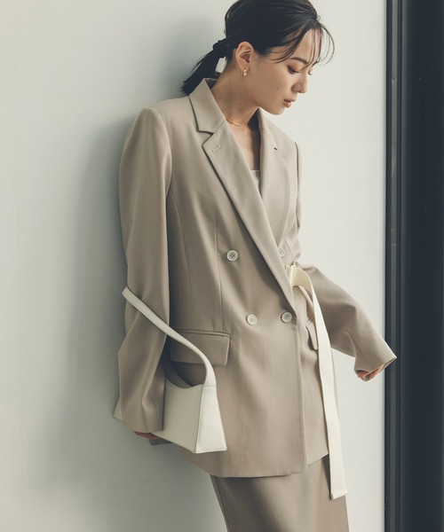 anuans（アニュアンス）の「ワンハンドルバッグ（ハンドバッグ・レディース・ブラック/ベージュ/ホワイト系その他・FREE）」の14枚目の写真