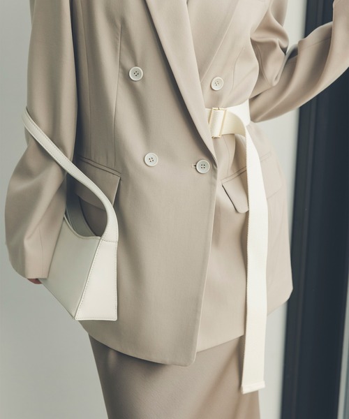 anuans（アニュアンス）の「ワンハンドルバッグ（ハンドバッグ・レディース・ブラック/ベージュ/ホワイト系その他・FREE）」の13枚目の写真