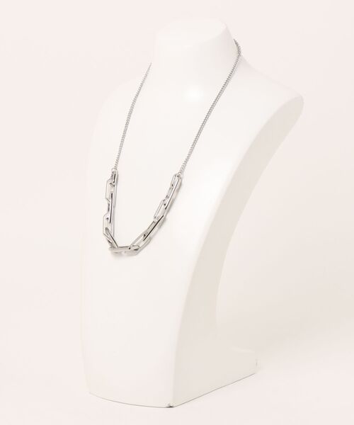 DIESEL(ディーゼル)の「ディーゼル アクセサリー メンズ ネックレス DX1578040(ネックレス・メンズ・Silver・FREE)」の4枚目の写真