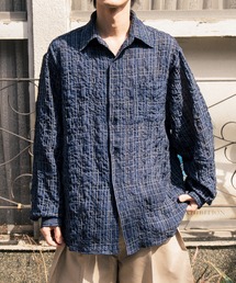 Nanmo.（ナンモ）の「SEERSUCKER LONG SHIRT / シアサッカーロングシャツ（シャツ/ブラウス）」