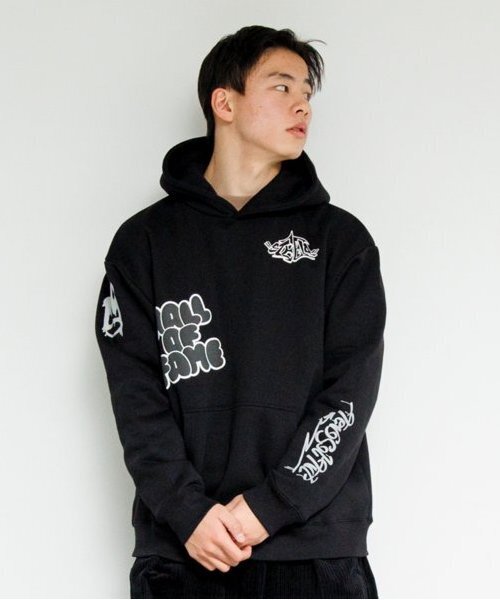 GLAZOS（グラソス）の「【大人向けサイズあり】【毛玉になりにくい】裏起毛・ブラックコレクション（スウェット・キッズ・チャコールグレー/ブラウン系その他/ブラック/マルチ/ダークグレー・S/M/L/LL）」の5枚目の写真