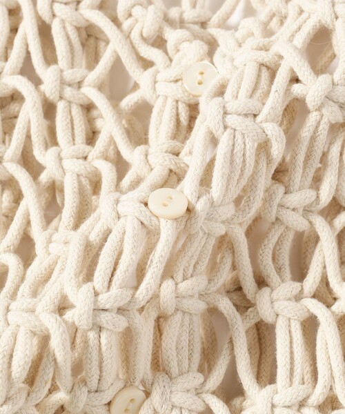 B:MING by BEAMS（ビーミングバイビームス）の「2WAY マクラメ ビスチェ（ベスト・レディース・ブルー系その他2/ブラック/ホワイト系その他5・ONE SIZE）」の14枚目の写真