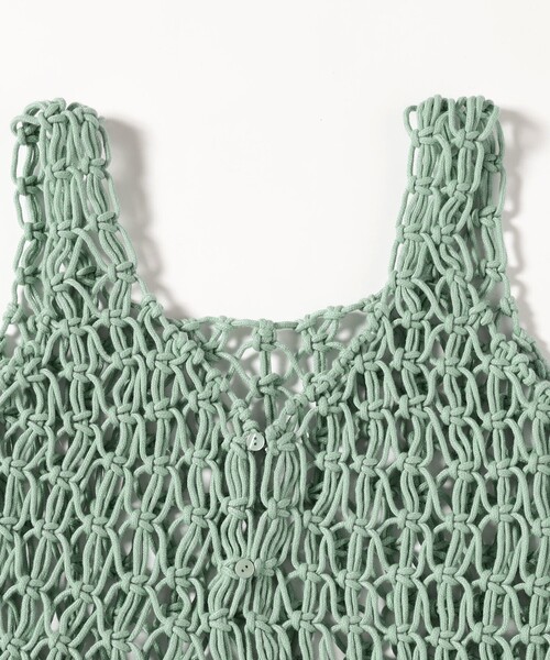 B:MING by BEAMS（ビーミングバイビームス）の「2WAY マクラメ ビスチェ（ベスト・レディース・ブルー系その他2/ブラック/ホワイト系その他5・ONE SIZE）」の19枚目の写真