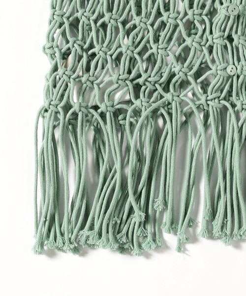 B:MING by BEAMS（ビーミングバイビームス）の「2WAY マクラメ ビスチェ（ベスト・レディース・ブルー系その他2/ブラック/ホワイト系その他5・ONE SIZE）」の20枚目の写真