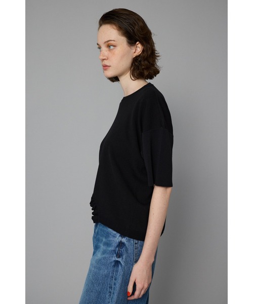 HeRIN.CYE（ヘリンドットサイ）の「Box silhouette tops　　ボックスシルエットトップス（ニット/セーター・レディース・ホワイト/レッド/ブラック・FREE）」の5枚目の写真