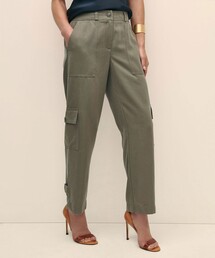 BROOKS BROTHERS（ブルックスブラザーズ）の「リヨセル クロップド ソフトカーゴパンツ（カーゴパンツ）」