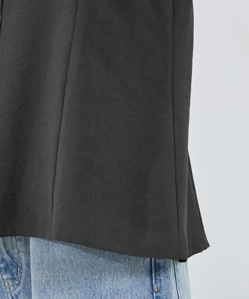 ROPE' PICNIC（ロペピクニック）の「【吸水速乾・防シワ】エフォートレスリラックスビスチェ（キャミソール・レディース・ベージュ/チャコールグレー/ライトグレー・38）」の8枚目の写真