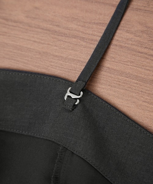 ROPE' PICNIC（ロペピクニック）の「【吸水速乾・防シワ】エフォートレスリラックスビスチェ（キャミソール・レディース・ベージュ/チャコールグレー/ライトグレー・38）」の9枚目の写真