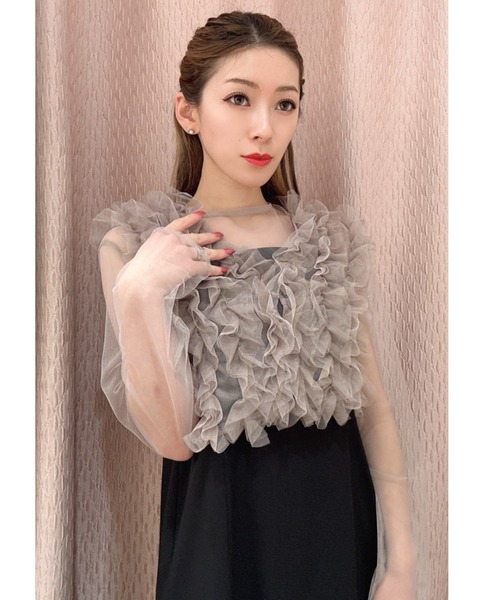 Cupid Heart(キューピッドハート)の「【Cupid Heart】結婚式用!3wayセットドレス(ドレス・レディース・ブラウン/ブラック/グレー/ネイビー/カーキ・MEDIUM/LARGE/SMALL)」の8枚目の写真