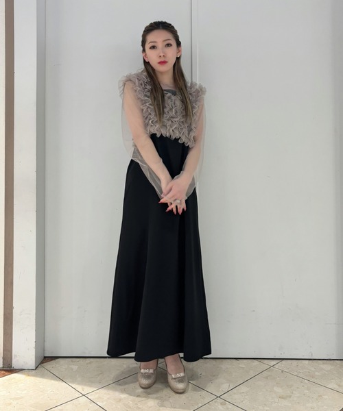 Cupid Heart(キューピッドハート)の「【Cupid Heart】結婚式用!3wayセットドレス(ドレス・レディース・ブラウン/ブラック/グレー/ネイビー/カーキ・MEDIUM/LARGE/SMALL)」の7枚目の写真