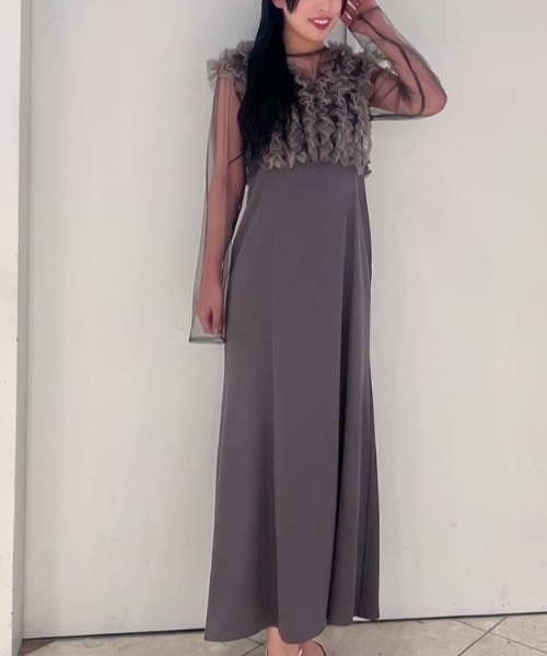 Cupid Heart(キューピッドハート)の「【Cupid Heart】結婚式用!3wayセットドレス(ドレス・レディース・ブラウン/ブラック/グレー/ネイビー/カーキ・MEDIUM/LARGE/SMALL)」の9枚目の写真