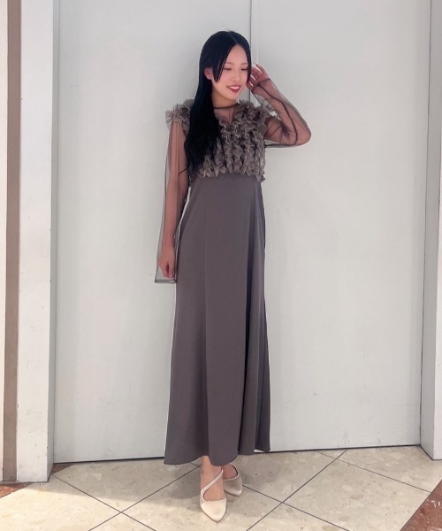 Cupid Heart(キューピッドハート)の「【Cupid Heart】結婚式用!3wayセットドレス(ドレス・レディース・ブラウン/ブラック/グレー/ネイビー/カーキ・MEDIUM/LARGE/SMALL)」の17枚目の写真