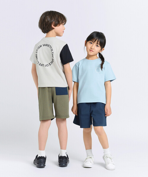 COMME CA ISM（コムサイズム）の「ドッキング ハーフパンツ（その他パンツ・キッズ・ベージュ/カーキ/ブラック/ネイビー・150cm/140cm/130cm/120cm/110cm/100cm）」の7枚目の写真