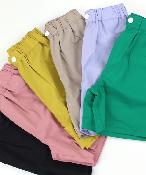 SKAPE（エスケープ）の「ﾌﾟﾁﾌﾟﾘ4分ﾊﾟﾝﾂ（その他パンツ・キッズ・ベージュ/パープル/イエロー/ピンク/グリーン/ブラック・90cm/100cm/110cm/120cm/130cm）」の8枚目の写真