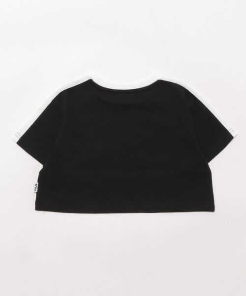 FILA(フィラ)の「【FILA/フィラ】キッズ短丈Tシャツ ダンス(Tシャツ/カットソー・キッズ・ブラック/ホワイト/ピンク・130/140/150/160)」の4枚目の写真