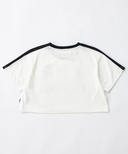FILA(フィラ)の「【FILA/フィラ】キッズ短丈Tシャツ ダンス(Tシャツ/カットソー・キッズ・ブラック/ホワイト/ピンク・130/140/150/160)」の6枚目の写真