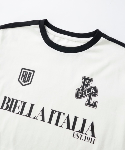 FILA(フィラ)の「【FILA/フィラ】キッズ短丈Tシャツ ダンス(Tシャツ/カットソー・キッズ・ブラック/ホワイト/ピンク・130/140/150/160)」の7枚目の写真