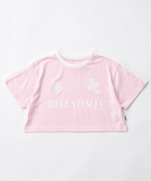 FILA(フィラ)の「【FILA/フィラ】キッズ短丈Tシャツ ダンス(Tシャツ/カットソー・キッズ・ブラック/ホワイト/ピンク・130/140/150/160)」の9枚目の写真