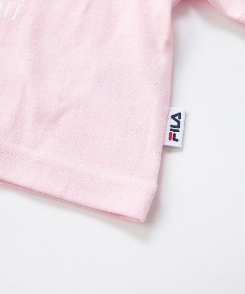 FILA(フィラ)の「【FILA/フィラ】キッズ短丈Tシャツ ダンス(Tシャツ/カットソー・キッズ・ブラック/ホワイト/ピンク・130/140/150/160)」の12枚目の写真