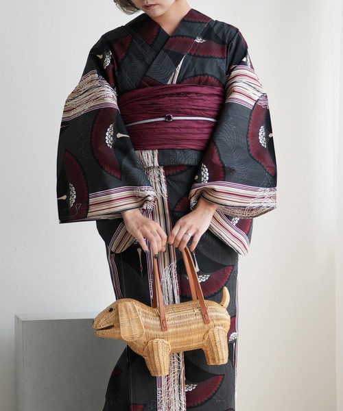 utatane（ウタタネ）の「かごバッグ ラタンウィッカー ビーグル 牛革ハンドル（かごバッグ・レディース・ナチュラル・FREE）」の12枚目の写真