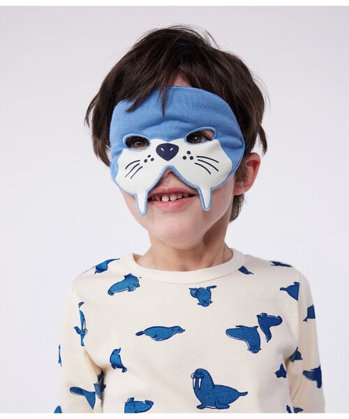 プチバトー PETIT BATEAU パジャマ　S相当　メンズ　レディース dw3832-01_1.jpg