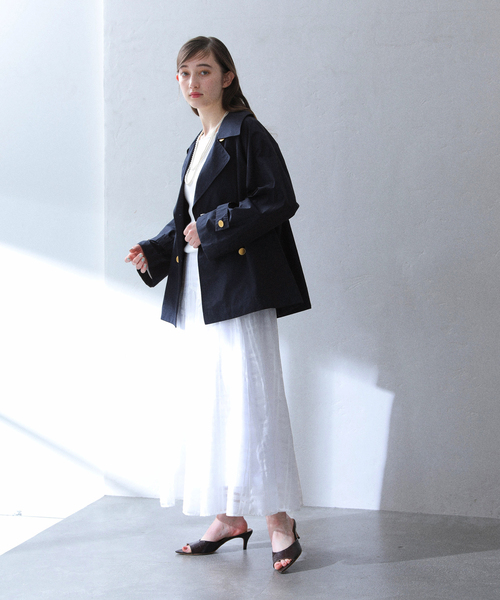 新品未使用✴︎La Totalite ライトショートコート La TOTALITE（ラトータリテ）の「ライトショートコート（その他