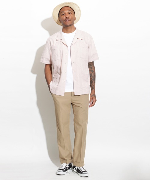 ROTAR(ローター)の「Classic Cuba Shirt(シャツ/ブラウス・メンズ・オフホワイト/ライトブルー/ピンク・MEDIUM/LARGE/X-LARGE)」の6枚目の写真