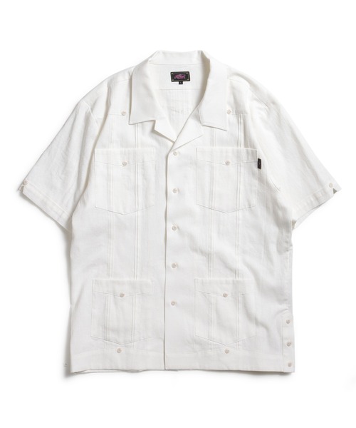 ROTAR(ローター)の「Classic Cuba Shirt(シャツ/ブラウス・メンズ・オフホワイト/ライトブルー/ピンク・MEDIUM/LARGE/X-LARGE)」の11枚目の写真