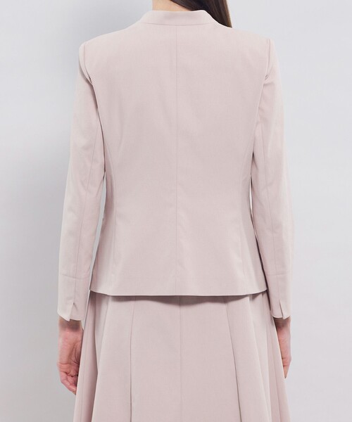 EPOCA（エポカ）の「ドライオックス Vネックノーカラージャケット（ノーカラージャケット・レディース・ブラック/ピンク系その他2/ホワイト・38/40/42）」の11枚目の写真