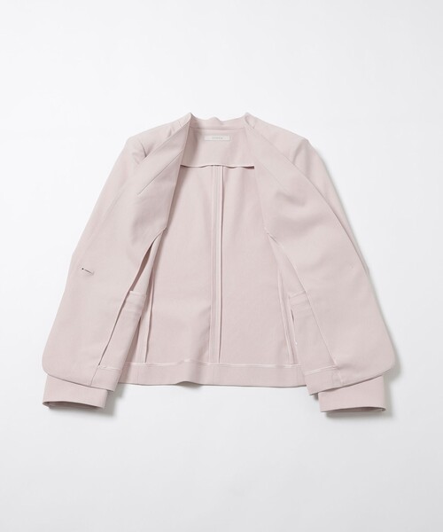 EPOCA（エポカ）の「ドライオックス Vネックノーカラージャケット（ノーカラージャケット・レディース・ブラック/ピンク系その他2/ホワイト・38/40/42）」の15枚目の写真