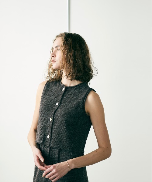 セール】paper knit 2way top（タンクトップ）｜WALANCE