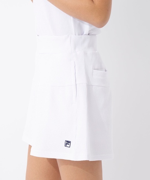 FILA GOLF(フィラゴルフ )の「【FILA GOLF/フィラゴルフ】レディースキュロットパンツ ゴルフ(その他パンツ・レディース・ネイビー/ホワイト/ライム・SMALL/MEDIUM/LARGE)」の2枚目の写真