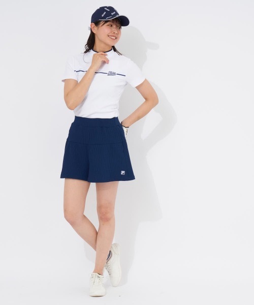FILA GOLF(フィラゴルフ )の「【FILA GOLF/フィラゴルフ】レディースキュロットパンツ ゴルフ(その他パンツ・レディース・ネイビー/ホワイト/ライム・SMALL/MEDIUM/LARGE)」の14枚目の写真