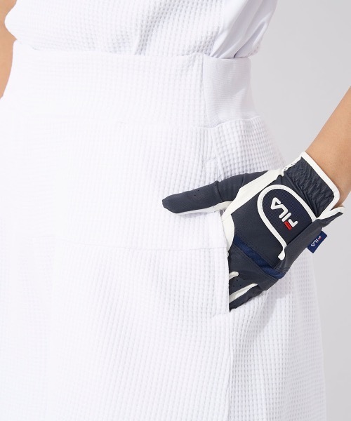 FILA GOLF(フィラゴルフ )の「【FILA GOLF/フィラゴルフ】レディースキュロットパンツ ゴルフ(その他パンツ・レディース・ネイビー/ホワイト/ライム・SMALL/MEDIUM/LARGE)」の15枚目の写真