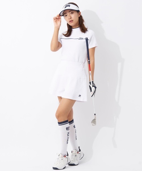 FILA GOLF(フィラゴルフ )の「【FILA GOLF/フィラゴルフ】レディースキュロットパンツ ゴルフ(その他パンツ・レディース・ネイビー/ホワイト/ライム・SMALL/MEDIUM/LARGE)」の21枚目の写真