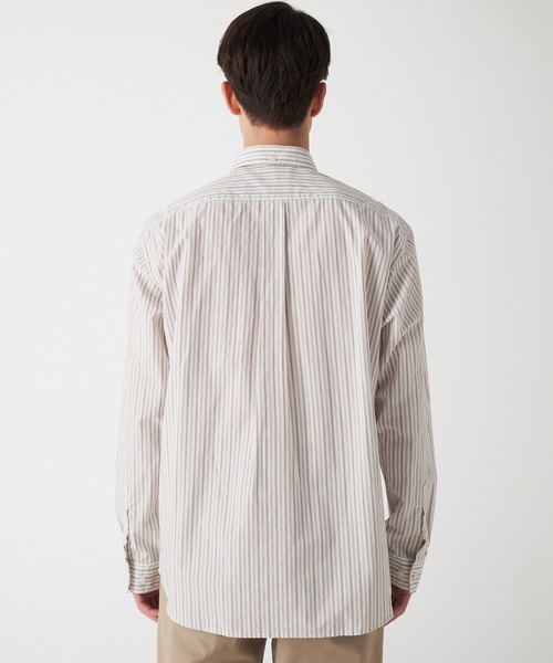 Eddie Bauer(エディーバウアー)の「タイドゥランズ ストライプ 長袖シャツ(シャツ/ブラウス・メンズ・ネイビー系/ブルー系/ベージュ/アイボリー・S/XXL/L/M/XL)」の7枚目の写真