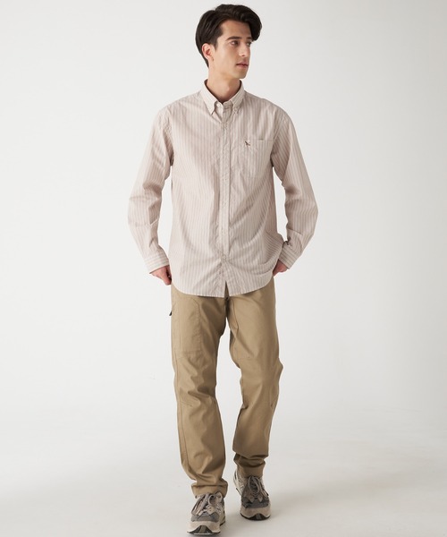 Eddie Bauer(エディーバウアー)の「タイドゥランズ ストライプ 長袖シャツ(シャツ/ブラウス・メンズ・ネイビー系/ブルー系/ベージュ/アイボリー・S/XXL/L/M/XL)」の9枚目の写真