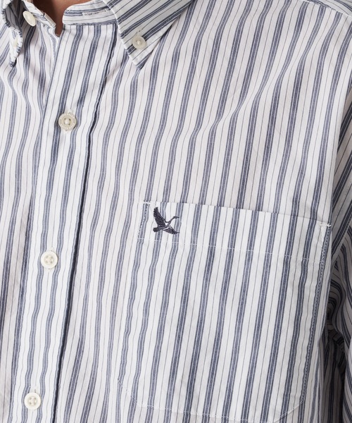 Eddie Bauer(エディーバウアー)の「タイドゥランズ ストライプ 長袖シャツ(シャツ/ブラウス・メンズ・ネイビー系/ブルー系/ベージュ/アイボリー・S/XXL/L/M/XL)」の21枚目の写真