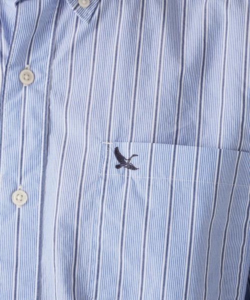 Eddie Bauer(エディーバウアー)の「タイドゥランズ ストライプ 長袖シャツ(シャツ/ブラウス・メンズ・ネイビー系/ブルー系/ベージュ/アイボリー・S/XXL/L/M/XL)」の22枚目の写真