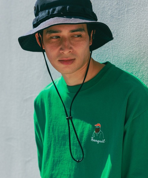 LAKOLE（ラコレ）の「ヒゲサガラ半袖T / 321385（Tシャツ/カットソー・メンズ・ブラック/レッド/グリーン/ライトグレー/ホワイト・LARGE/X-LARGE/MEDIUM）」の5枚目の写真