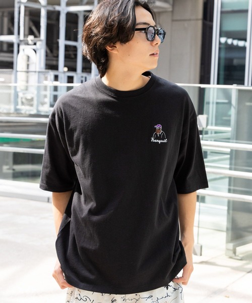 LAKOLE（ラコレ）の「ヒゲサガラ半袖T / 321385（Tシャツ/カットソー・メンズ・ブラック/レッド/グリーン/ライトグレー/ホワイト・LARGE/X-LARGE/MEDIUM）」の3枚目の写真
