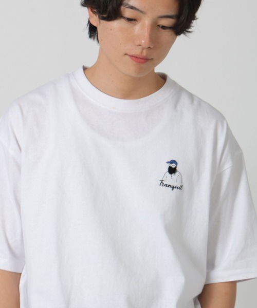 LAKOLE（ラコレ）の「ヒゲサガラ半袖T / 321385（Tシャツ/カットソー・メンズ・ブラック/レッド/グリーン/ライトグレー/ホワイト・LARGE/X-LARGE/MEDIUM）」の7枚目の写真