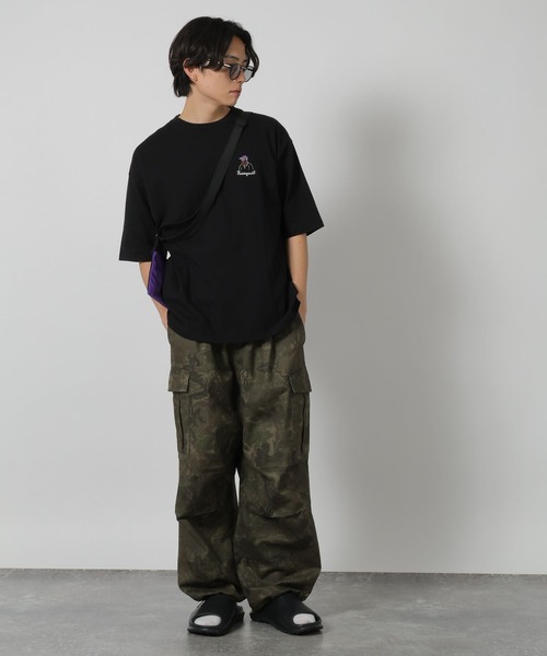 LAKOLE（ラコレ）の「ヒゲサガラ半袖T / 321385（Tシャツ/カットソー・メンズ・ブラック/レッド/グリーン/ライトグレー/ホワイト・LARGE/X-LARGE/MEDIUM）」の8枚目の写真