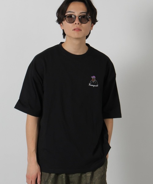 LAKOLE（ラコレ）の「ヒゲサガラ半袖T / 321385（Tシャツ/カットソー・メンズ・ブラック/レッド/グリーン/ライトグレー/ホワイト・LARGE/X-LARGE/MEDIUM）」の9枚目の写真
