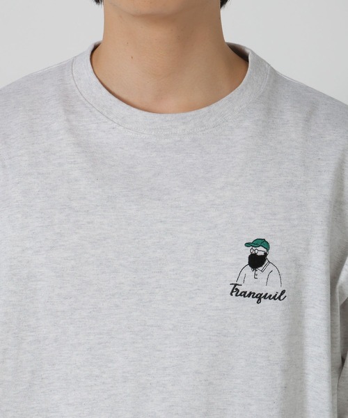 LAKOLE（ラコレ）の「ヒゲサガラ半袖T / 321385（Tシャツ/カットソー・メンズ・ブラック/レッド/グリーン/ライトグレー/ホワイト・LARGE/X-LARGE/MEDIUM）」の20枚目の写真