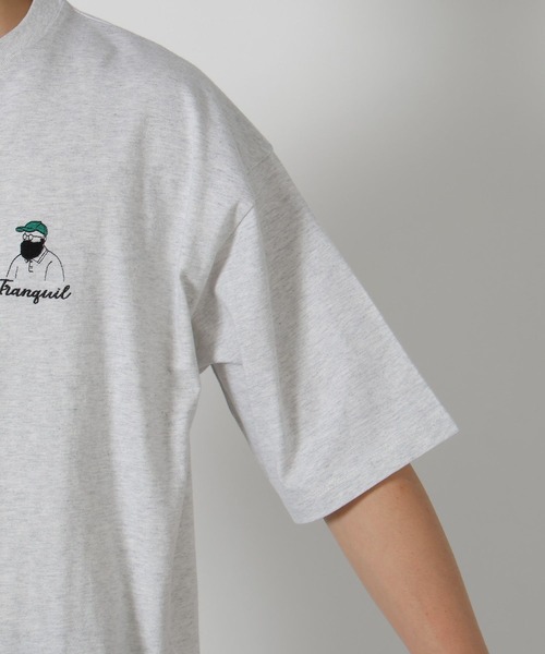 LAKOLE（ラコレ）の「ヒゲサガラ半袖T / 321385（Tシャツ/カットソー・メンズ・ブラック/レッド/グリーン/ライトグレー/ホワイト・LARGE/X-LARGE/MEDIUM）」の21枚目の写真