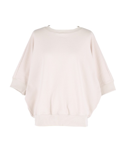 coca(coca)(コカ)の「エンボスドルマントップス(Tシャツ/カットソー・レディース・ライトベージュ/ブラック/ライトグレー/ブラウン・S/M/L/XL)」の13枚目の写真