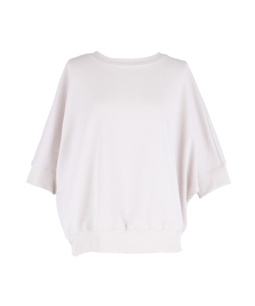 coca(coca)(コカ)の「エンボスドルマントップス(Tシャツ/カットソー・レディース・ライトベージュ/ブラック/ライトグレー/ブラウン・S/M/L/XL)」の19枚目の写真